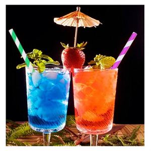 Oempromo Wholesale Recycled Natural Striped Paper <b>Straws</b> Biodegradable - Product Image 6