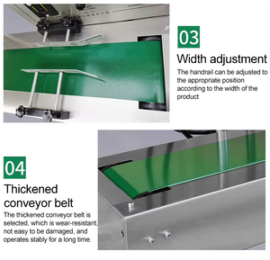 Nouvelle scelleuse à induction automatique DW-2200 2025 pour machine de scellement continu à chaud EM de 15 à 85 mm - Product Image 4
