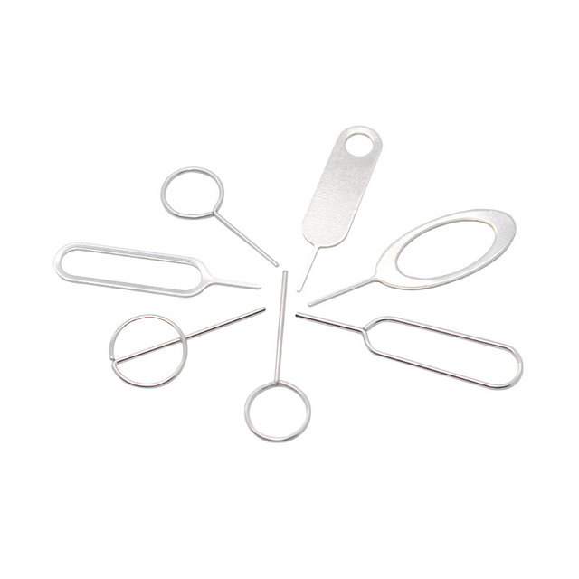 Sim Card Tray Eject Key SIM Card Tray Remover Eject Tool Pin Key Needle/Retrieve Card Pin for All Smartphone