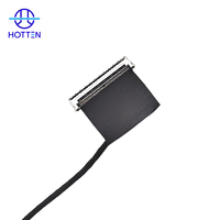 40AWG Mikro-Koaxial-Kabelbaum-Schnittstelle 20680 30/40P Maßgefertigte Kabelkonfektion für Displays EDP LVDS