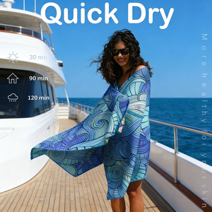 Toallas de Playa Hechas en China, Microfibra, Extra Grandes, Absorbentes, Impresas, Personalizadas, de Gran Tamaño - Product Image 2