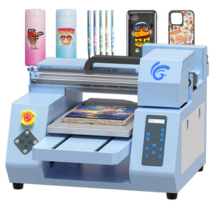 NEW Automatic UV <b>Printer</b> Camera Scanning Visual Positioning Flatbed <b>Printer</b> Glass Wood Phone case A3 UV DTF <b>Printer</b> Easy Use - Product Image 1