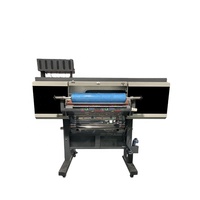 Baru multiwarna populer otomatis 60cm uv dtf mesin printer i3200/XP600 kepala cetak uv dtf film printer