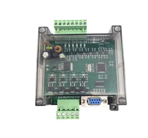 Papan Kontrol Industri PLC dengan FX1N-10MR Perumahan Modul Pengontrol FX1N-10MT Yang Dapat Diprogram