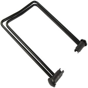 Soporte de suelo para bicicletas, desmontable, con recubrimiento en polvo, en forma de U, para almacenamiento y estacionamiento de equipos de ciclismo. - Product Image 4