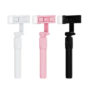 Mini Flexible Extendable Rotating Phone Stand Tripod Selfie Stick Tripod Live Vlog Video Camera Phone Holder With Remote
