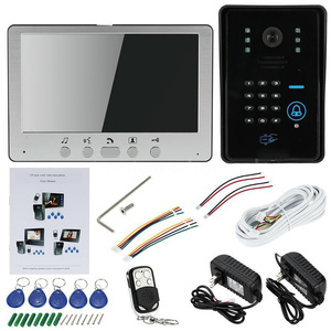 Visual <span class=keywords><strong>Intercom</strong></span> Türklingel system mit Fernbedienung und Karten wechsel entsperren für Video-Tür sprechanlage zur Gebäude zugangs kontrolle - Product Image 2