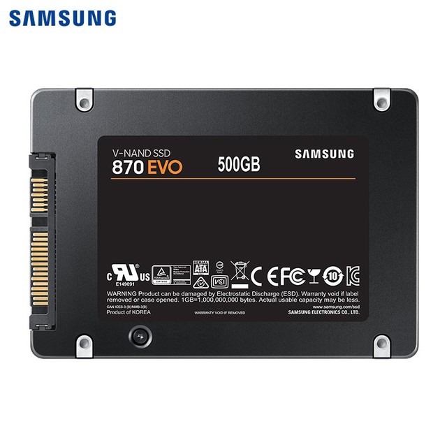 For 870 EVO 1TB 2.5" Internal SATA 3.0 SSD with Wireless Support 561-600MB/s Read/Write Speed for Server Use