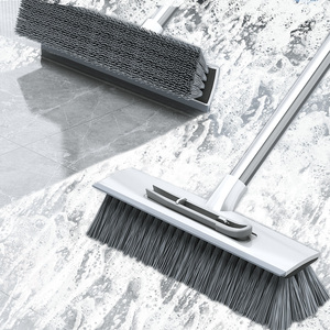 360 Độ Xoay 2-Trong-1 Gốm Gạch Máy Giặt Dài Xử Lý Có Thể Điều Chỉnh Sàn Phòng Tắm Làm Sạch Bàn Chải Scraper - Product Image 5