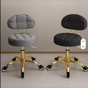 Salon Furniture Beauty <b>Stool</b> Barber Shop Hairdressing Salon Chair Rotating Lifting Round <b>Stool</b> Pulley Salon <b>Stool</b> - Product Image 3