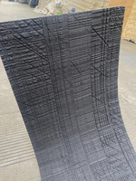 Revêtement de sol souple antidérapant en argile modifiée imitation bois MCM, carrelage souple pour revêtement mural, carreaux de briques d'usine pour intérieur de villa