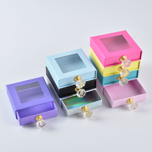 Boutique Boîte à cils personnalisée vente en gros de grand volume et à prix réduit Boîte d'emballage en carton pour cils Emballage en papier pour cosmétiques B1 accepté - Product Image 1