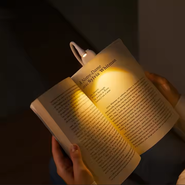 Hot Sale 360 Degree Rotation LED Desk Lamp Portable Mini Clip Light USB Rechargeable Clip-on Lamp for Reading in Bed Light 5V