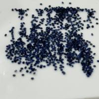 Saphir bleu naturel de qualité exclusive Diamant taillé Rondes de taille inférieure à 1mm Couleur bleu royal Brillant rond coupe saphir bleu