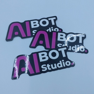 Autocollants imprimés en couleur pour gobelets en papier, livrets, gaufres, hot-dogs, lait, noix, fruits du dragon, résistants, séchage rapide, dessin animé, 160x25mm, faible MOQ, noir - Product Image 4