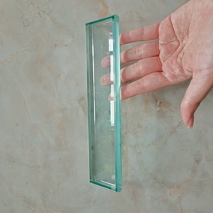 Đồ nội thất phổ biến kệ kính cường lực hình dạng tùy chỉnh kính cường lực phân vùng tủ lạnh - Product Image 1