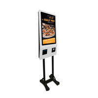 Terminal de Pago de Autoservicio con Pantalla Táctil para Restaurantes, Kiosco de Pedidos con Pantalla LCD de 21.5 Pulgadas