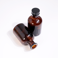 Diffuseur de parfum parfumé de luxe écologique 200ml pour la décoration intérieure Bouteille en verre ambré pour huiles essentielles