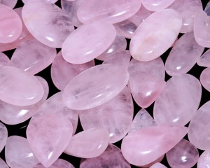Cabochon en quartz rose naturel, pierre brute rose en vrac, vente en gros pour la fabrication de bijoux - Product Image 3