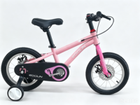 Vélo pour garçons et filles, vélo pour enfants avec cadre en acier à haute teneur en carbone et double freinage, vélo de sécurité pour débutants