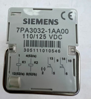 Relé de Supervisión de Circuito 7PA3032-1AA00-0 7PA30321AA000 110/125VDC para PLC