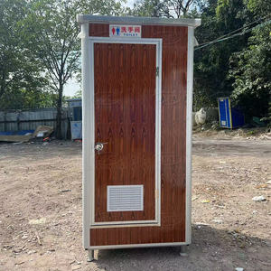 Portable Chantier De Construction Mobile Toilettes En Plein Air Temporaire Site Installation Travailleur Camp Toilette <span class=keywords><strong>Cabine</strong></span> De <span class=keywords><strong>Douche</strong></span> Fait Panneau Sandwich - Product Image 1