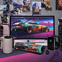 Alas Mouse Gaming Anime Custom Ukuran Besar XXL Hitam, Alas Mouse Custom untuk Kantor, Rumah, dan Gamer
