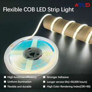 Tira de Luz LED COB de 480 Chips, Ahorro de Energía, 10W por Metro, 8mm, Rollo de Tira LED, IP20, Iluminación Flexible para Interiores, Venta al Por Mayor - Product Image 6
