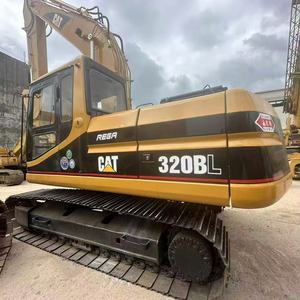 Excavatrice Caterpillar 320BL d'occasion en bon état, d'origine japonaise, CAT320BL, excavatrice hydraulique sur chenilles, faible nombre d'heures de travail, à vendre - Product Image 3