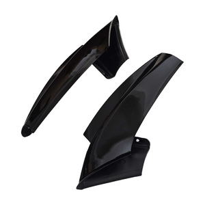 Bmw F10 Front Bumper <b>Corner</b> <b>Protector</b> Glossy Black Abs Material Left Side 2011-2016 - Product Image 4