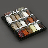 Étagère à épices extensible et réglable Organisateur de tiroirs à épices pour pots à épices de cuisine
