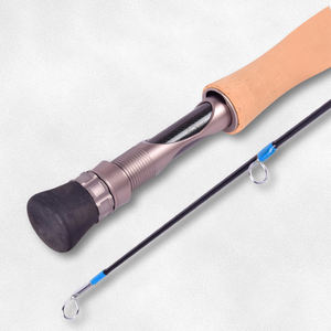 Kit de <span class=keywords><strong>canne</strong></span> à pêche à la <span class=keywords><strong>mouche</strong></span> en fibre de carbone 2,7 m FAST avec anneaux en acier inoxydable pour la pêche en lac, en eau douce, en mer, pour <span class=keywords><strong>brochet</strong></span> et poisson-chat - Product Image 2