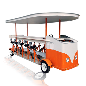 Vélo de ville à pédale simple vitesse pour la vente de bière, chariots mobiles de vente de donuts pour les entreprises de café et de restauration rapide - Product Image 4