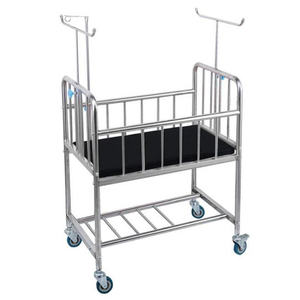 BT-AB120 avec <span class=keywords><strong>support</strong></span> de <span class=keywords><strong>moustiquaire</strong></span> IV pôle <span class=keywords><strong>lit</strong></span> médical <span class=keywords><strong>pour</strong></span> bébé en acier inoxydable hôpital chariot <span class=keywords><strong>pour</strong></span> bébé - Product Image 2