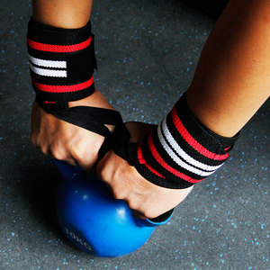 Enveloppes de <span class=keywords><strong>poignet</strong></span> de gymnastique de Fitness, haltérophilie de qualité supérieure, sangles de fixation solides, boucles de <span class=keywords><strong>pouce</strong></span> - Product Image 4