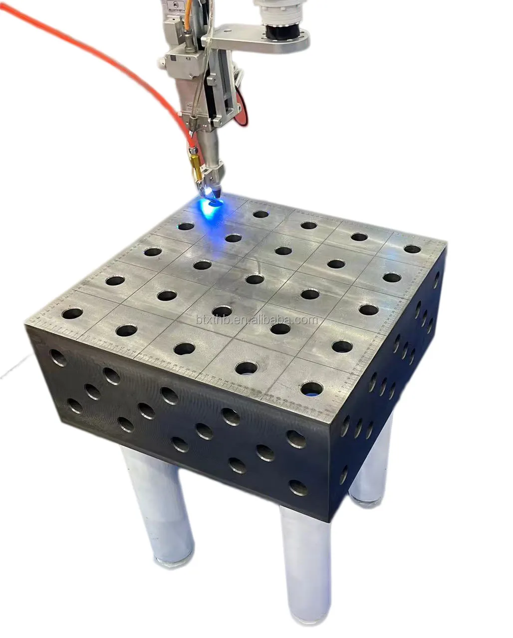 Hoogrenderende Industriële 3d Lastafarmatuur Gereedschap Automatisch Lasklemmen Tafelklemmen Ook