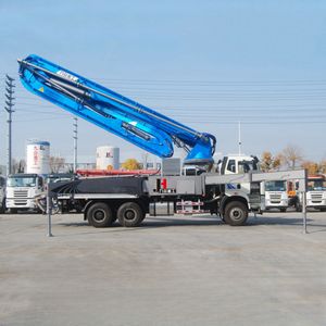 JIUHE JH38-RZ Pompe à béton pour le transport de ciment, engin lourd, fournisseur d'usine en Chine, camion pompe à béton de 38 m - Product Image 5