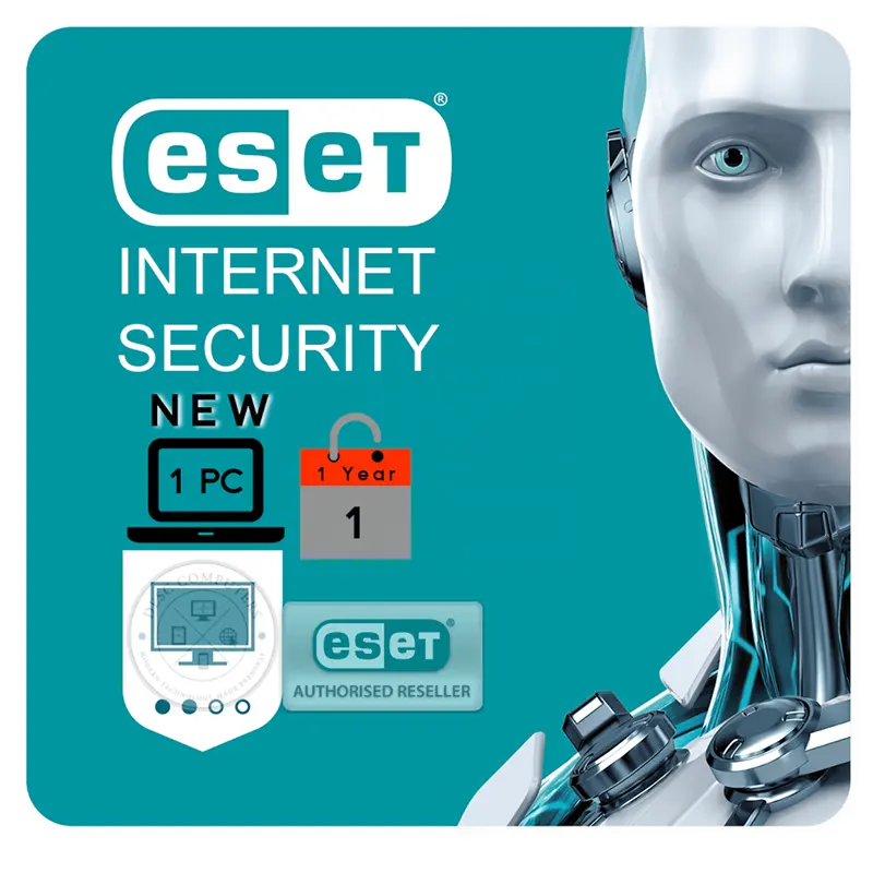 ESET-llave de seguridad de Internet, 1 unidad, 1 año, no d32, clave de licencia, ESET Nod32, Software Antivirus, gestión de cuenta ES ET
