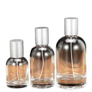 Hot Sale Clear Empty Glass 100ml Cosmetic Oil <b>Spray</b> Vials Equipped Dual Tone Aluminum Screw Caps Screen Printed Accept Custom - Product Image 3
