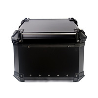 Nouvelle boîte arrière en aluminium 45L/55L/65L/80L, boîte arrière de moto avec grande capacité, personnalisable en différentes couleurs
