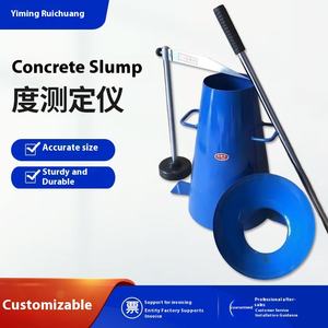 Ruichuang IP55 korumalı tel test cihazı beton çökme dört parçalı Set huni kalınlaşmış silindir 1 yıl garanti ölçme - Product Image 4