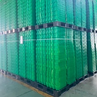 Grille de gazon en HDPE de haute qualité, hauteur 50 mm, stabilisateur de pavés, pavés en plastique pour allée, grille en nid d'abeille pour sol, pavés en grille