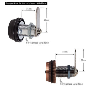 Dijital kombinasyon kam kilidi güvenlik anti-hırsızlık kod paneli kilitleri şifreli kapı kilidi ofis mobilyaları için çekmece dosya dolabı - Product Image 4