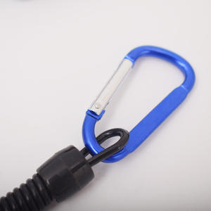 Alicates de pesca de aleación de aluminio, herramienta portátil de control de señuelos para pesca al aire libre con gancho de mosquetón - Product Image 4