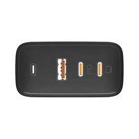 Nouvelle technologie de chargeur GaN 65W à charge rapide PD3.0 avec ports Type-C, chargeur portable multifonction pour téléphone et ordinateur portable