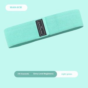 Conjunto de anillos de alta resistencia elástica para mujer, bandas de entrenamiento muscular para piernas y caderas, equipo de ejercicio para el hogar - Product Image 6