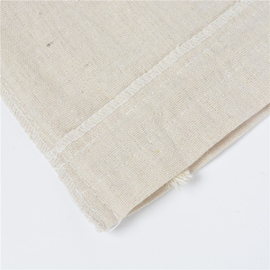 8*10cm Sacs à cordon en mousseline de coton Sacs en coton réutilisables avec cordon Produire un sac cadeau en vrac - Product Image 5