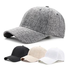 Gorra de béisbol y sombreros de cáñamo 100% de tela de plantas naturales con logotipo personalizado de alta calidad para hombres - Product Image 1