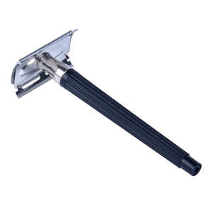 Bán buôn người đàn ông cổ điển an toàn dao cạo màu đen xử lý an toàn dao cạo đôi cạnh thép carbon lưỡi cạo râu - Product Image 6