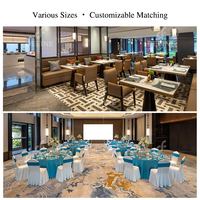 Solution tout-en-un pour le mobilier de restaurant : Ensemble de tables et chaises de salle à manger commerciales modernes et personnalisées pour les projets de bistrot et de cantine